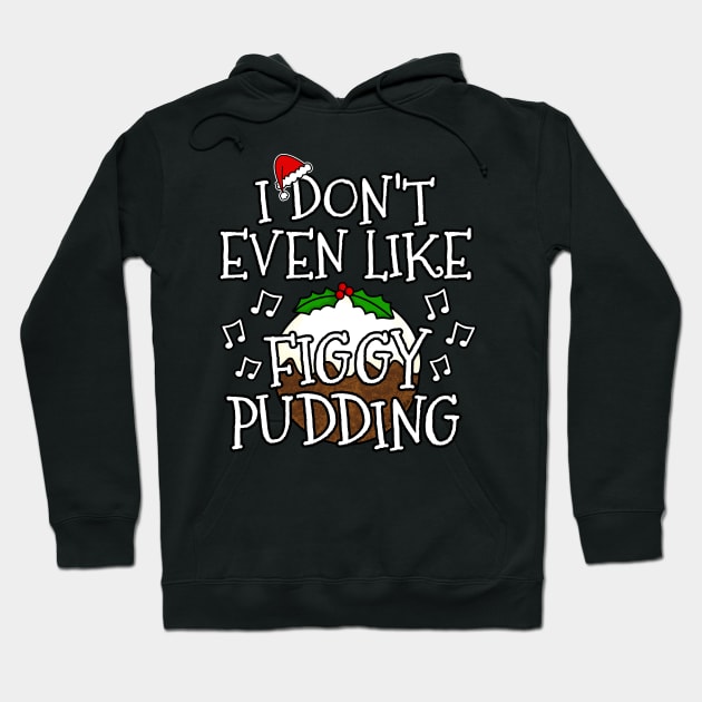 Carol Singer Figgy Pudding Christmas 2022 Hoodie by doodlerob